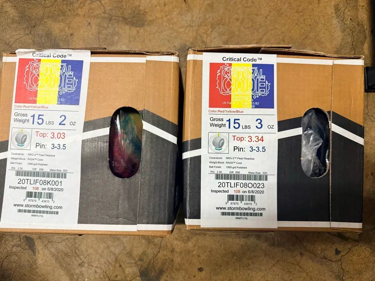 ストーム クリティカル コード ボーリングボール 15パウンド ボール