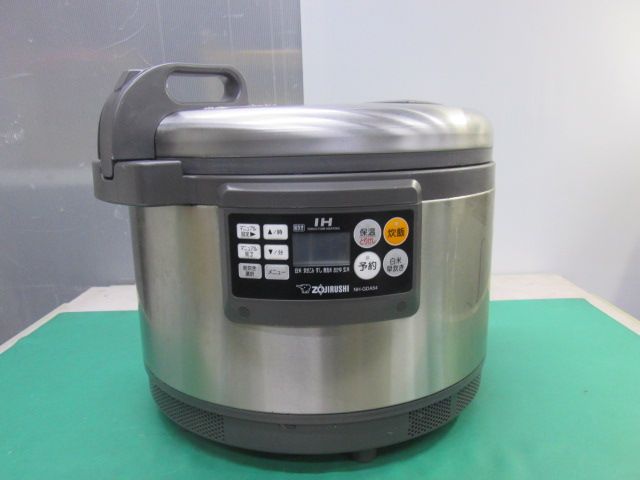 象印 業務用IH炊飯ジャー め炊き NH GDA 54 5 4 L 3升 3相200 V 1127 FI 7 AT 1 S