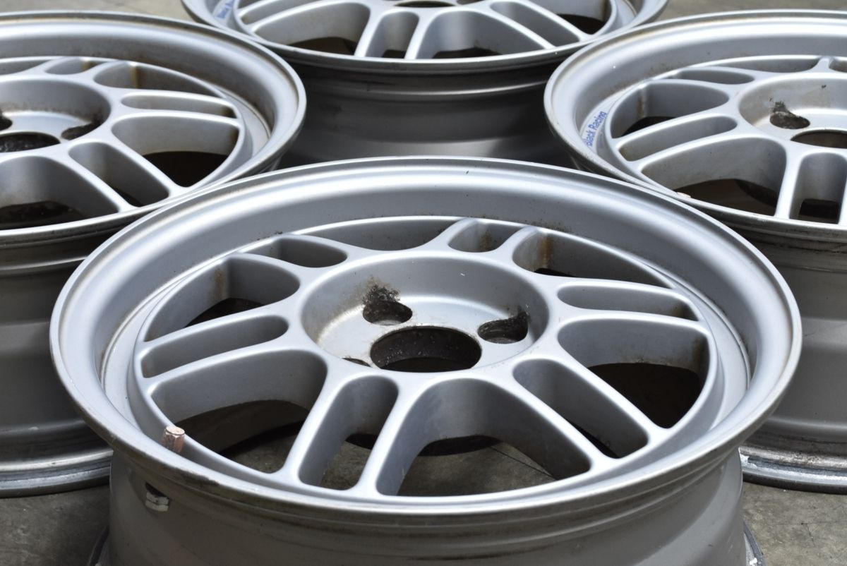 カスタム用に ブラックレーシング GT 1 15 in 6 5 J 38 PCD 100 4本セット ヤリス ヴィッツ シビック ロードスター スイフト