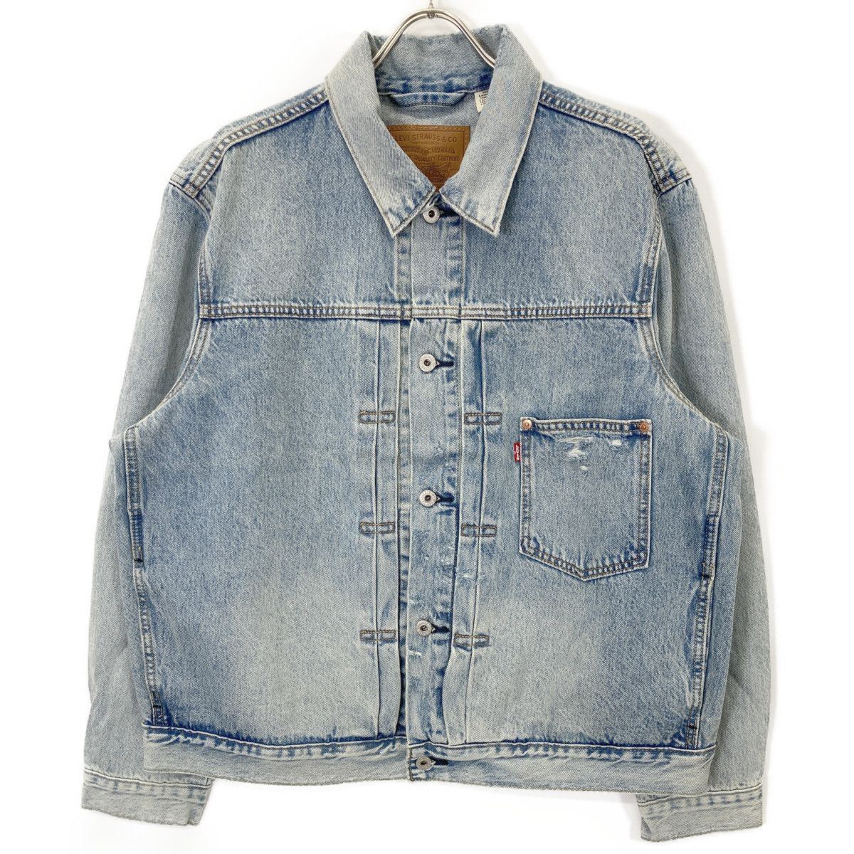 LEVI'S リーバイス A3174-0006 ｲﾝﾃﾞｨｺﾞ TYPE1 ﾃﾞﾆﾑﾄﾗｯｶｰｼﾞｬｹｯﾄ L