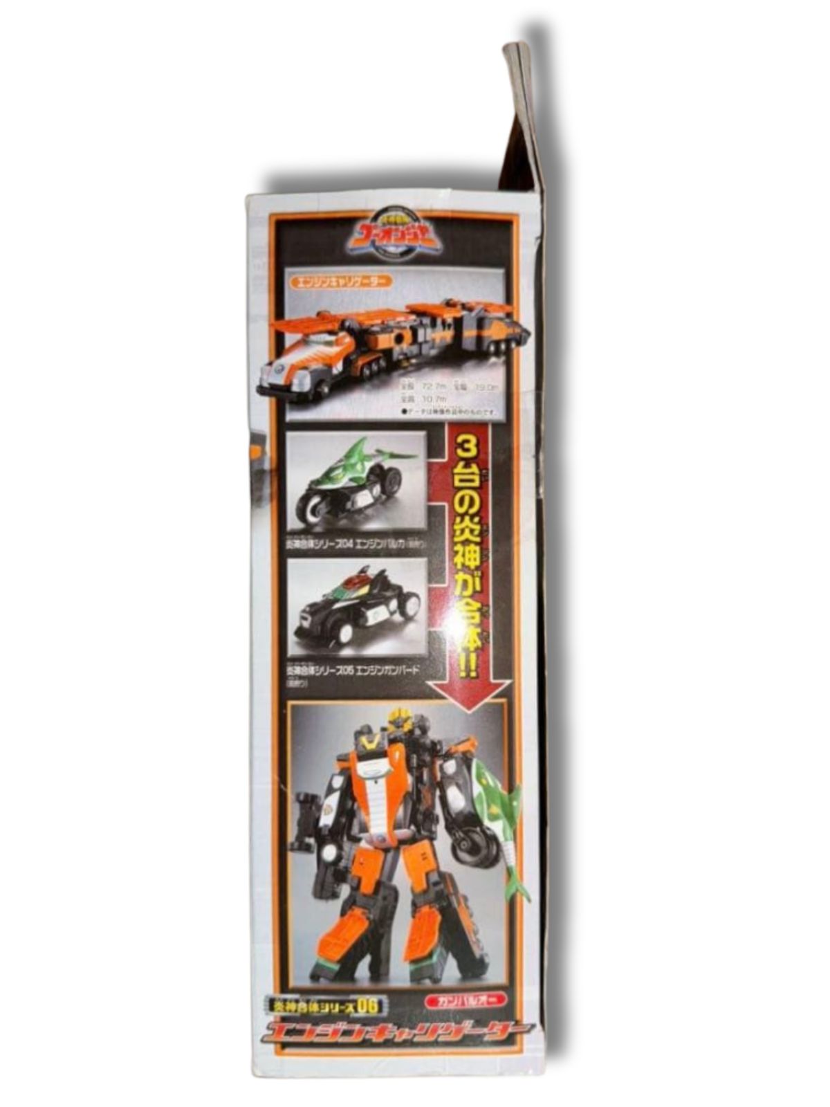 未使用　炎神合体シリーズ06 エンジンキャリゲーター DX炎神戦隊ゴーオンジャー 未使用 炎神合体シリーズ06 エンジンキャリゲーター DX炎神戦隊