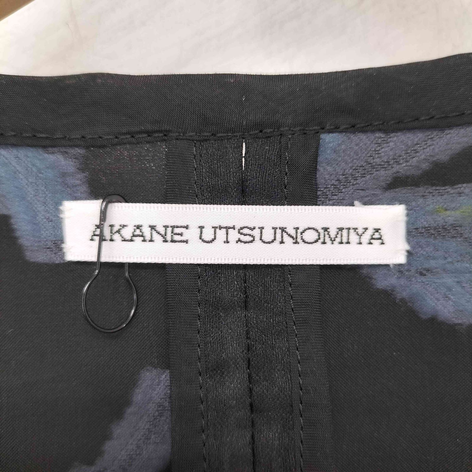 アカネウツノミヤ AKANE UTSUNOMIYA 花柄 ワンピース レディース 表記