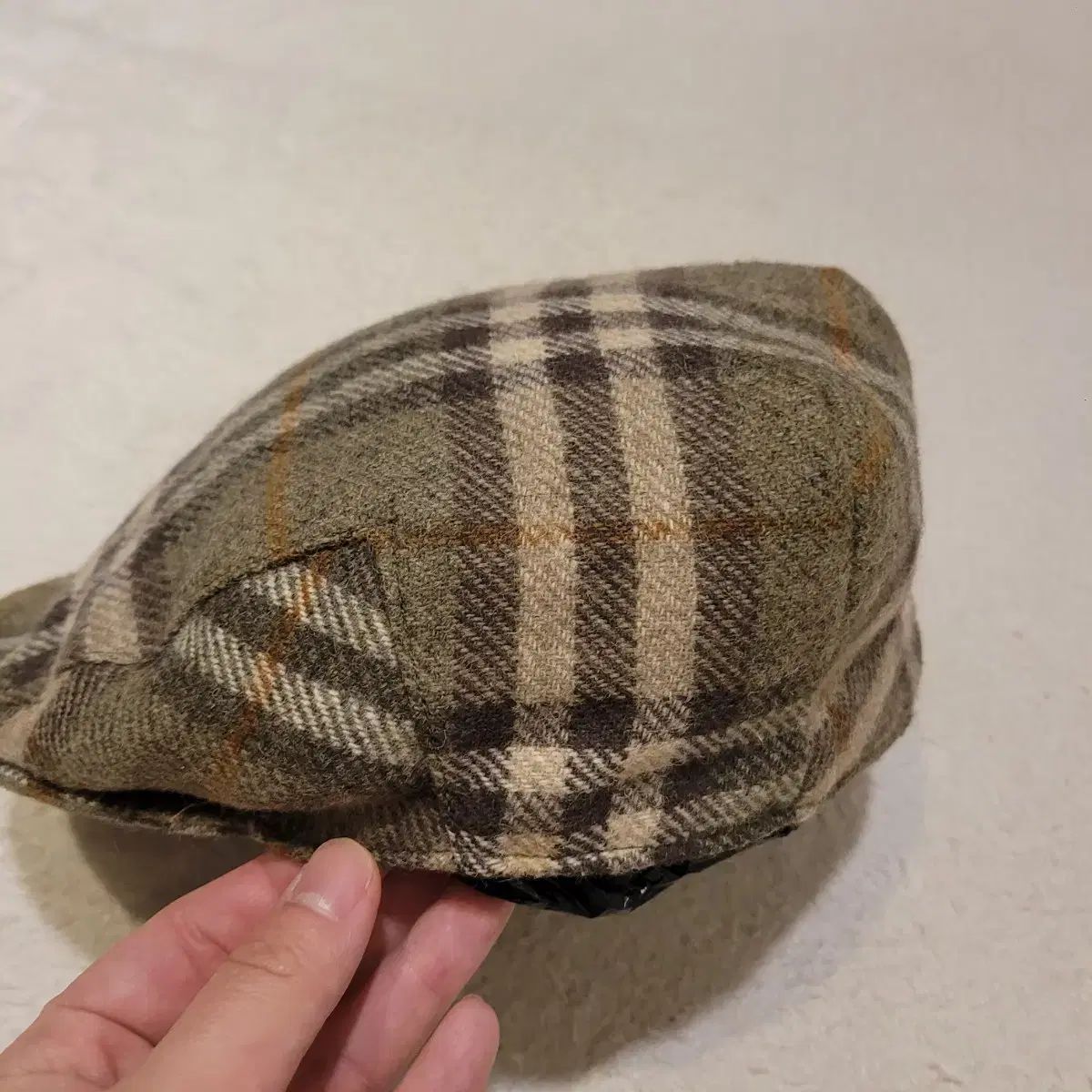 バーバリー ノヴァチェック ウール ハンチングキャップ L(55) - メルカリ