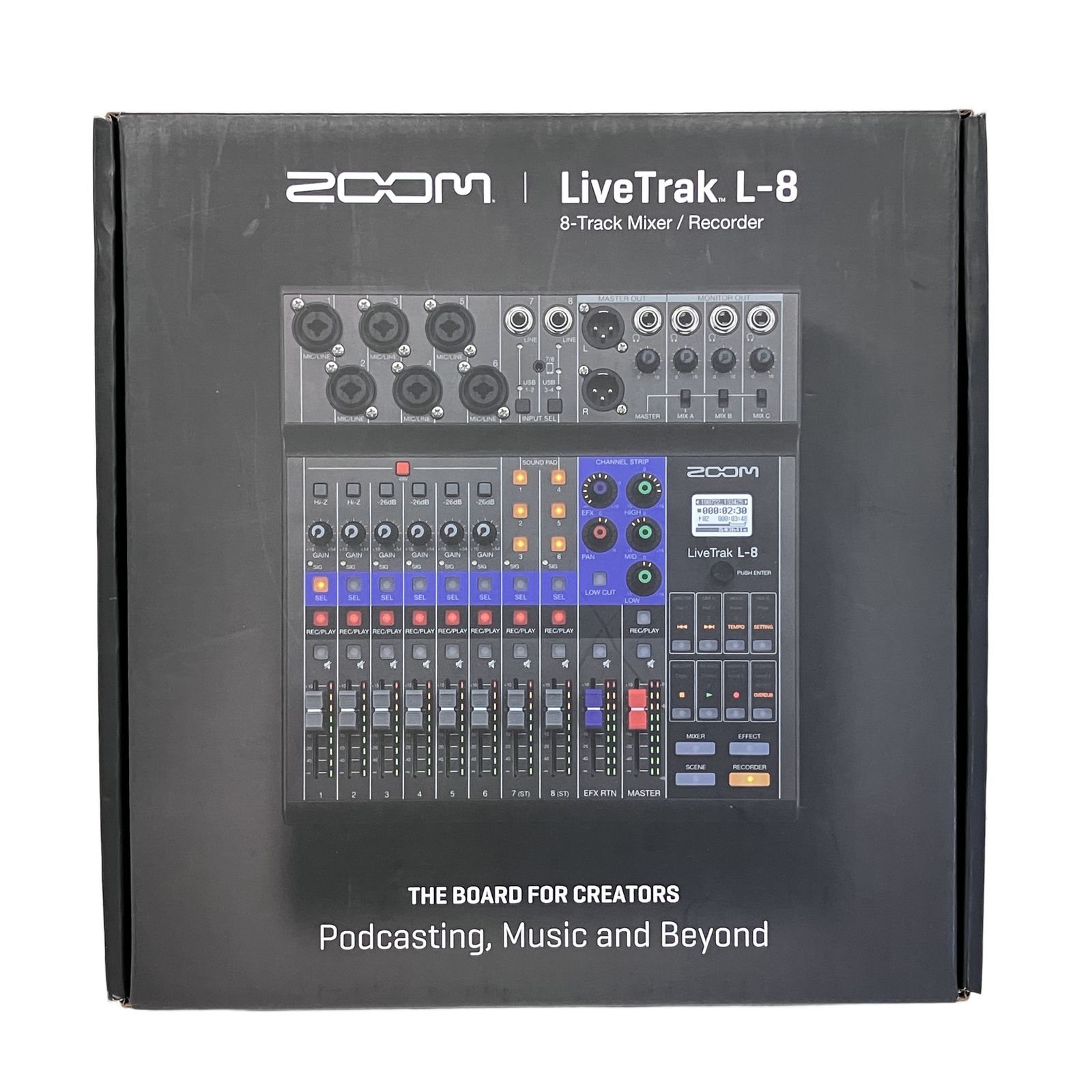 Zoom LiveTrak L-8 デジタル ミキサー ズーム 音響 オーディオ 中古 美