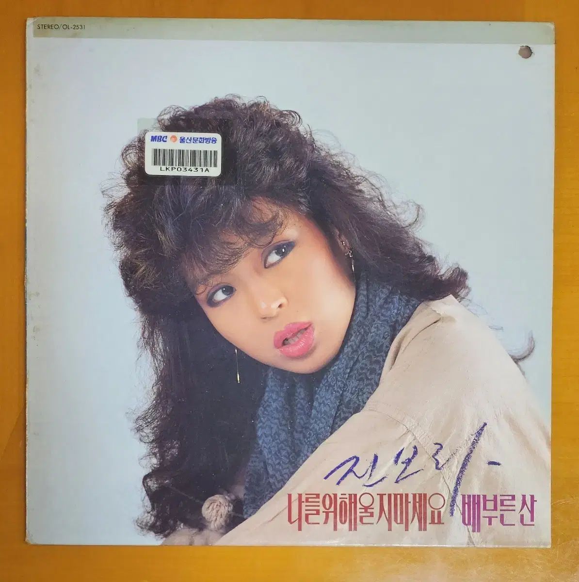 LP 進ボラ-私のために 泣いている してはいけない