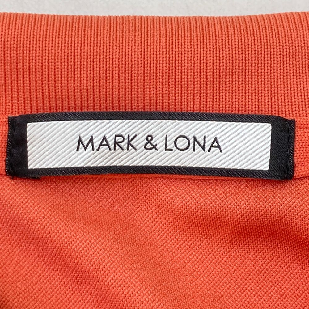サイズ：46 MARK&LONA マークアンドロナ 半袖ポロシャツ オレンジ系