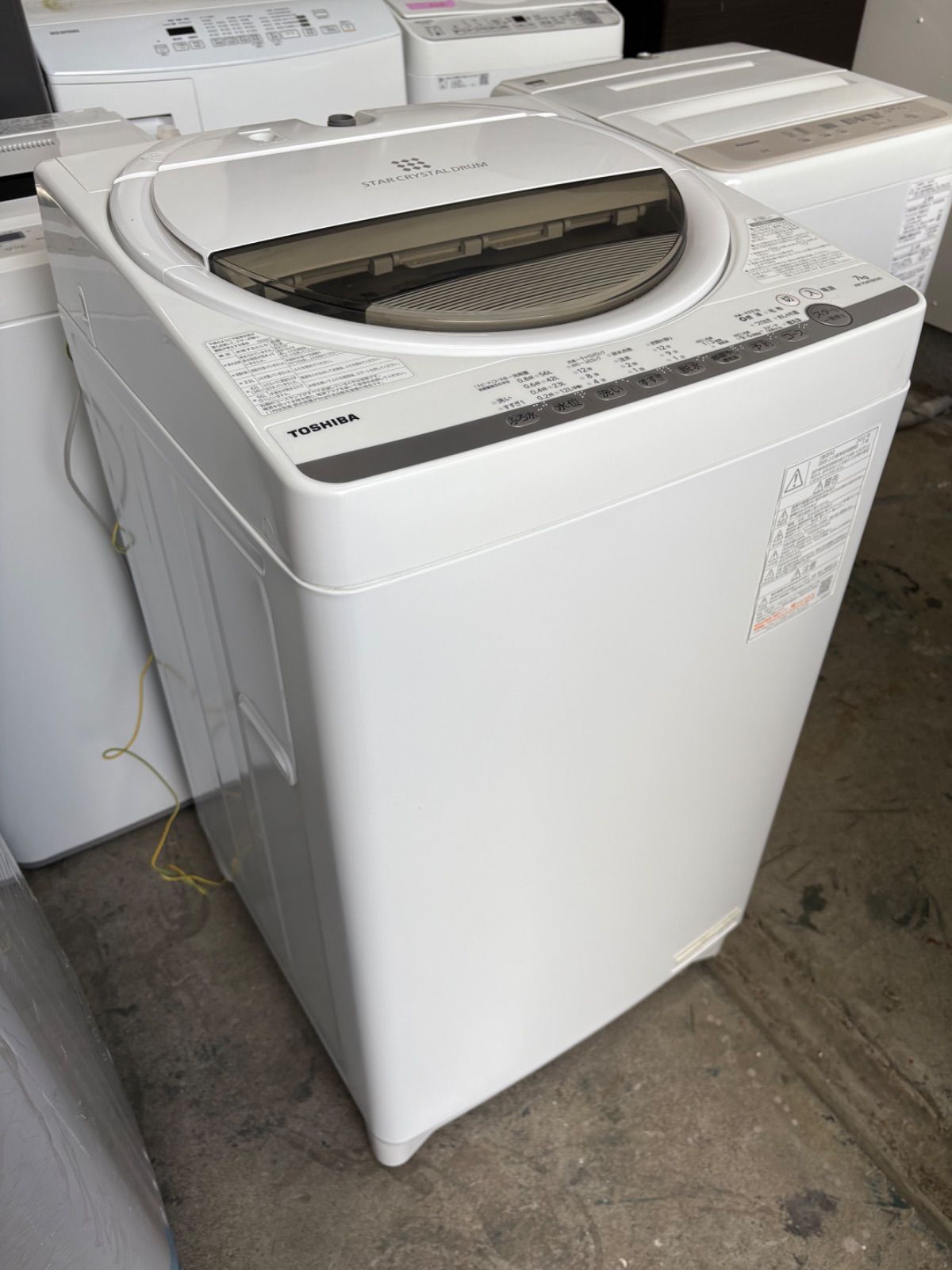 TOSHIBA 縦型洗濯機 AW 7 GM 1 BK 0 kg 製