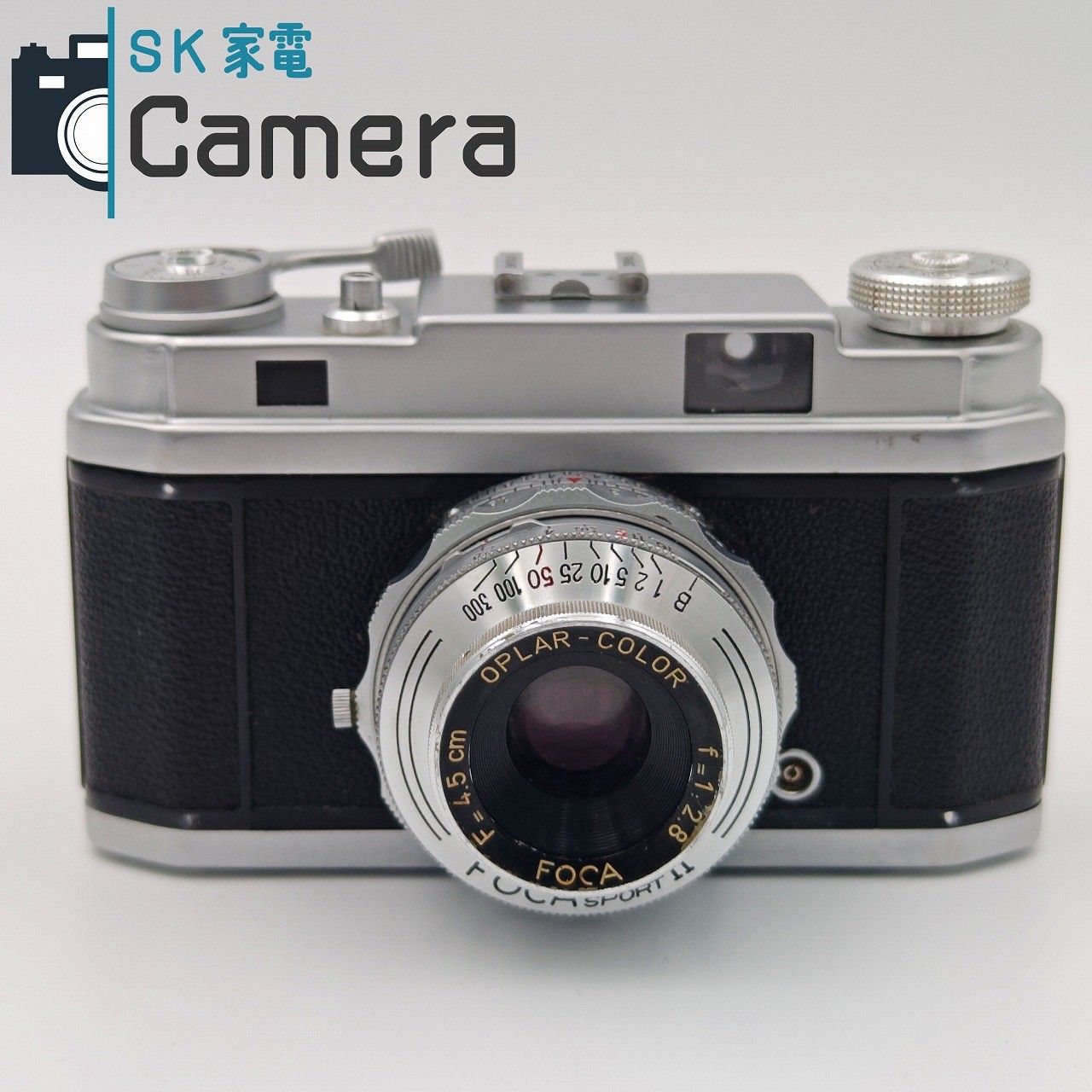 FOCA SPORT II OPLAR-COLOR 4.5 cm F 2.8 フォカ MADE IN FRANCE