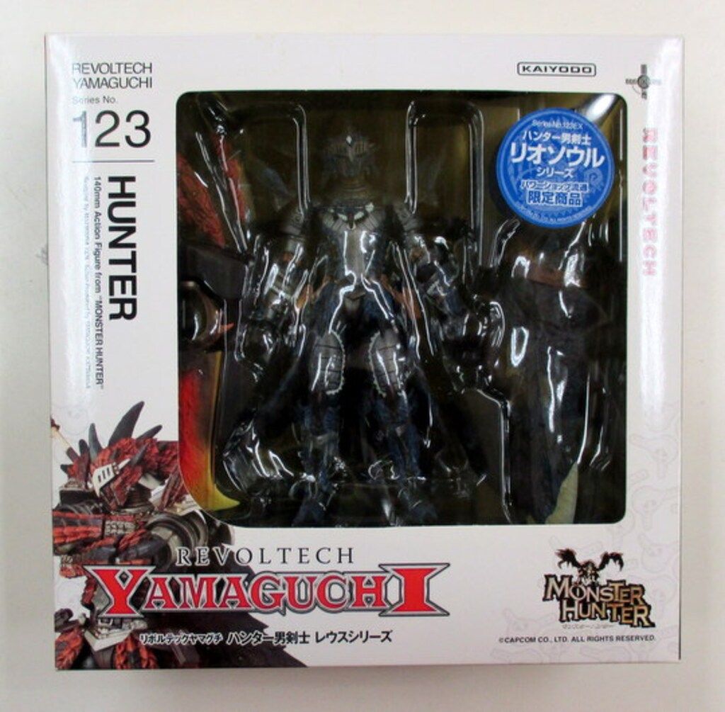海洋堂 リボルテックヤマグチ ハンター男剣士 リオソウルシリーズ 123