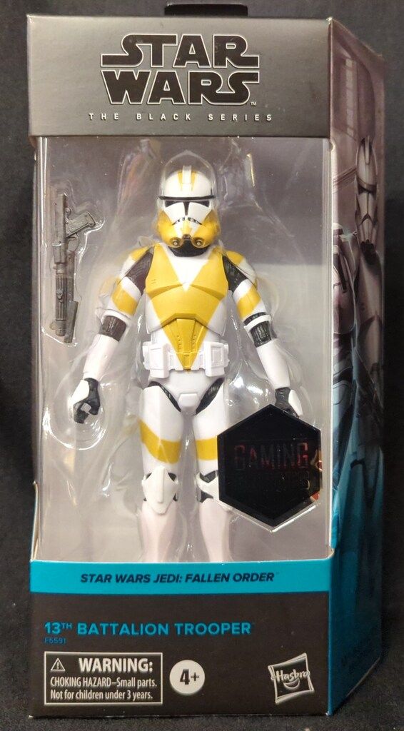 超激得，豊富な HASBRO THE BLACK / GAMING GREATS 13TH BATTALION TROOPER 6インチ アメコミ