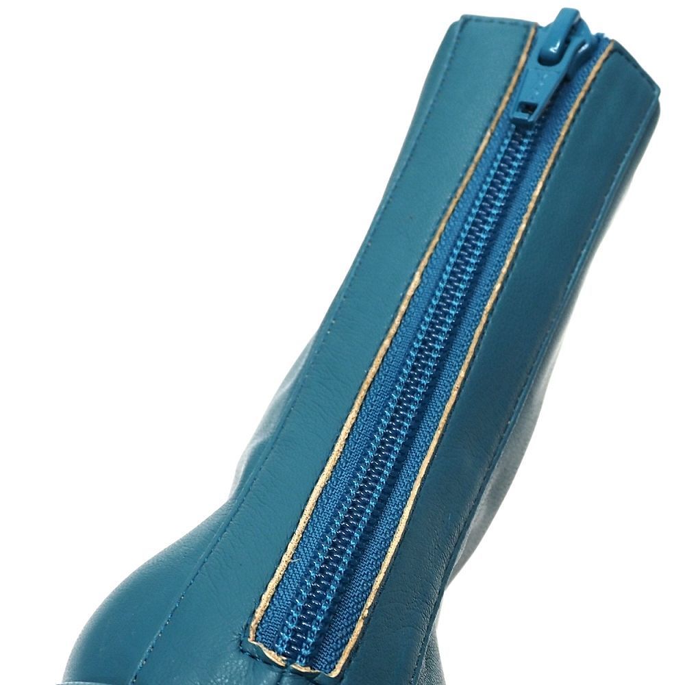 新品 PIPPICHIC OBLIQUE eco STRECH バックジップ ブーツ 【サイズ：37