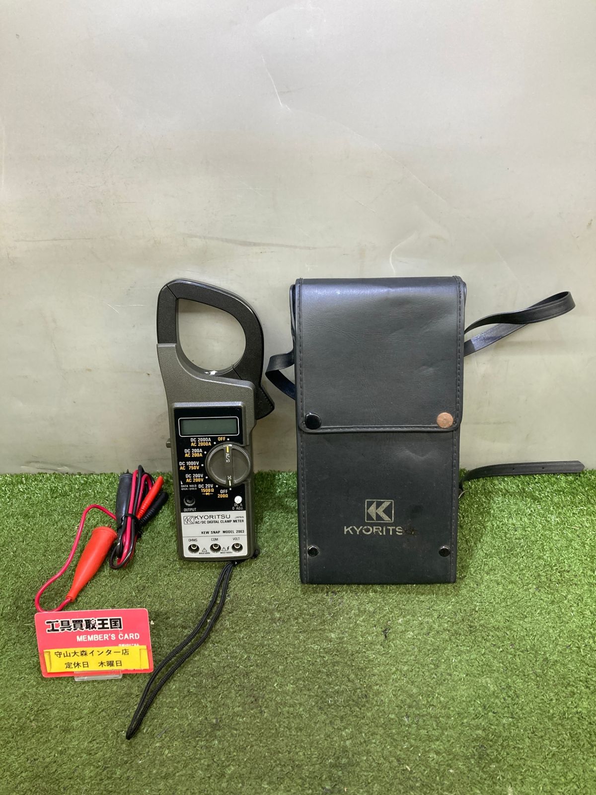 品 0921 共立電気計器 2003 キュースナップ