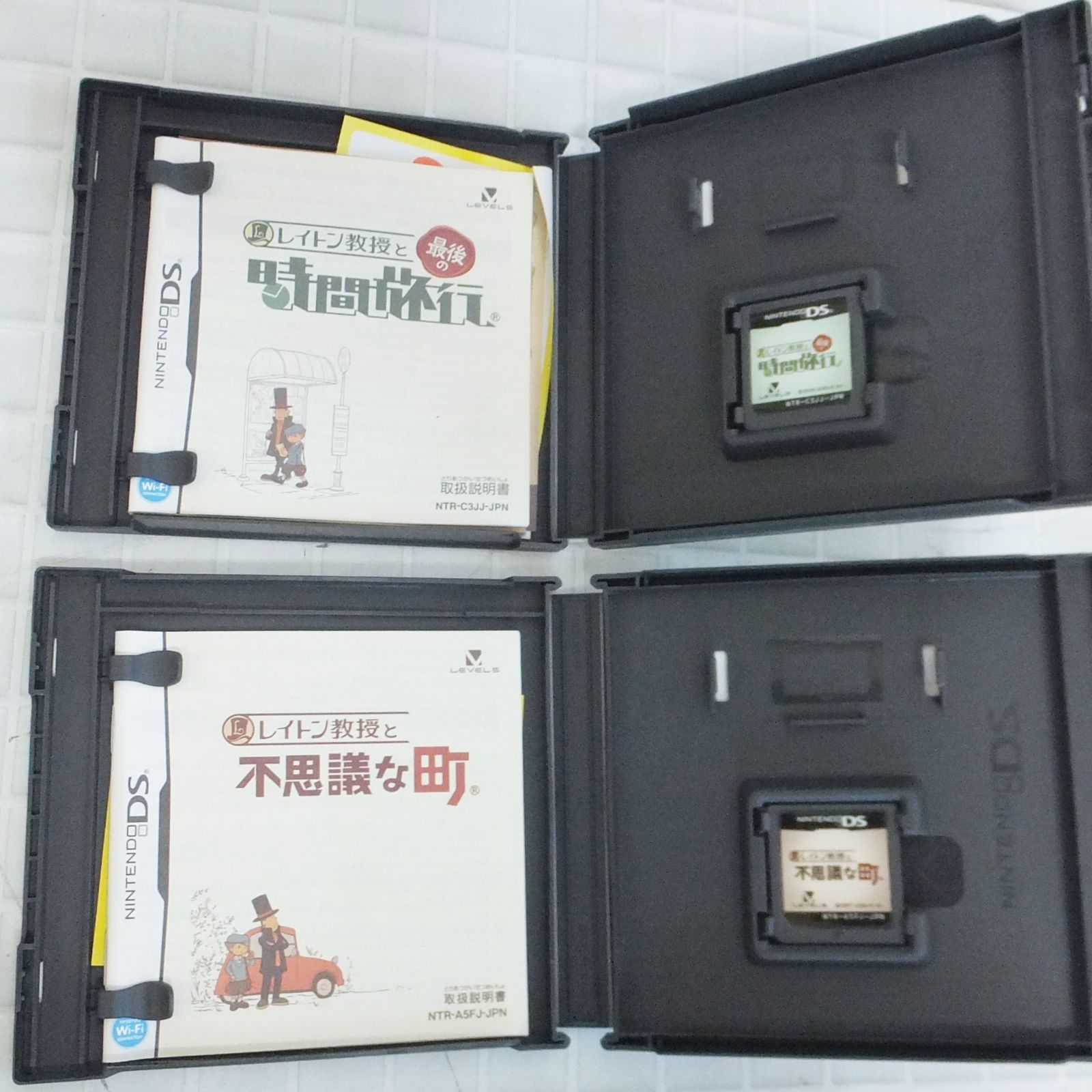  R 637 レトロ 任天堂 DS 本体 ソフト7本セット レイトン教授など 10 その他 その他機種