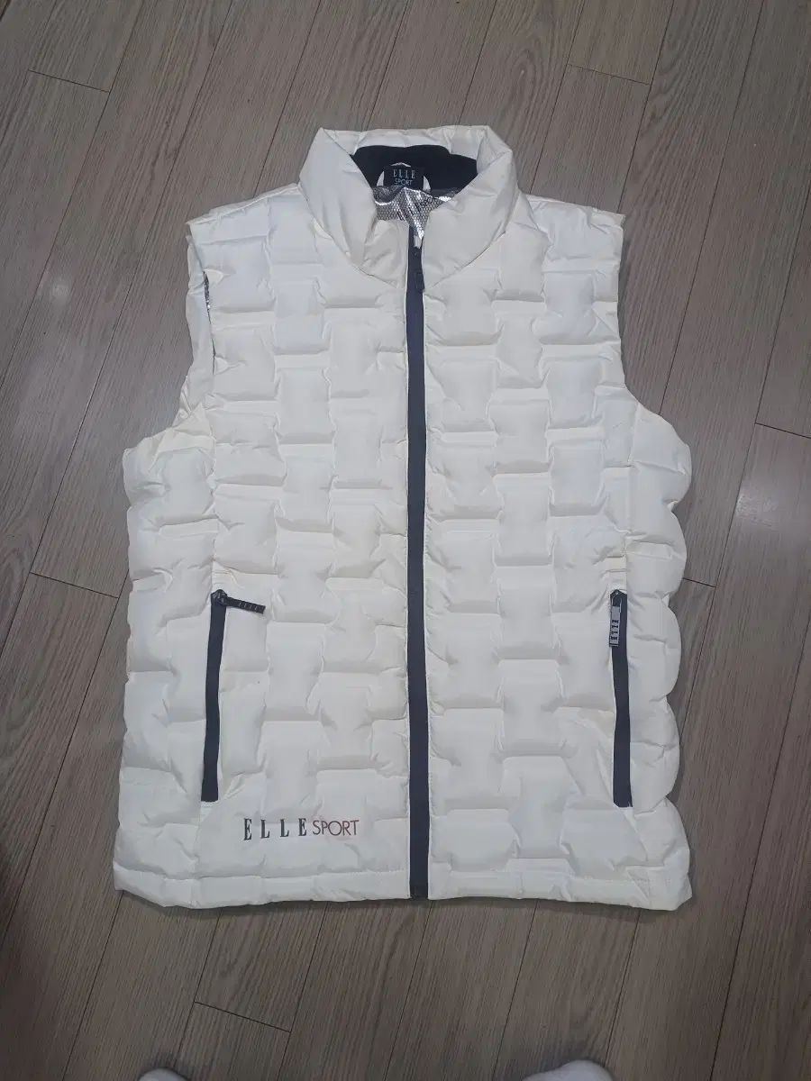 エルスポーツ 白 軽量 ダウン ベスト 95 メンズ