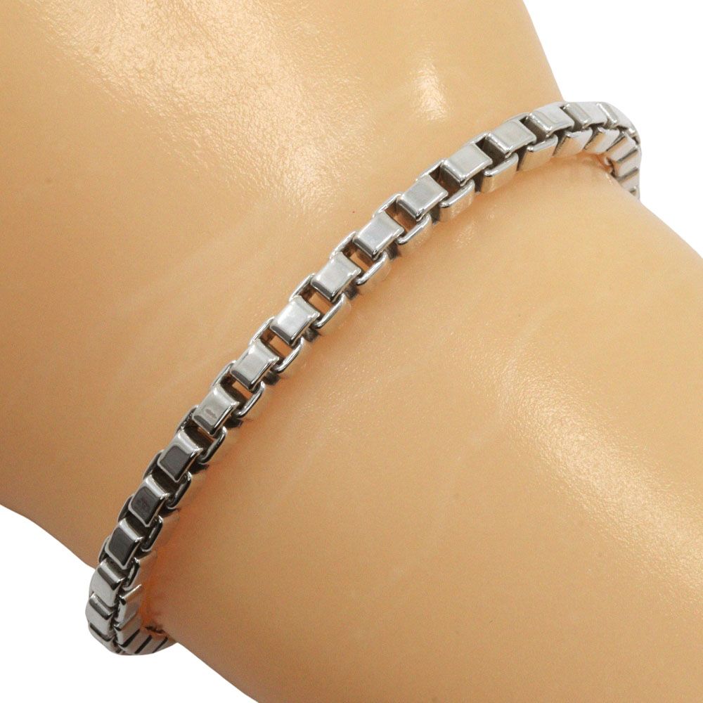 TIFFANY Co ティファニー ベネチアン シルバー925 ユニセックス 13 9 g ブレスレット