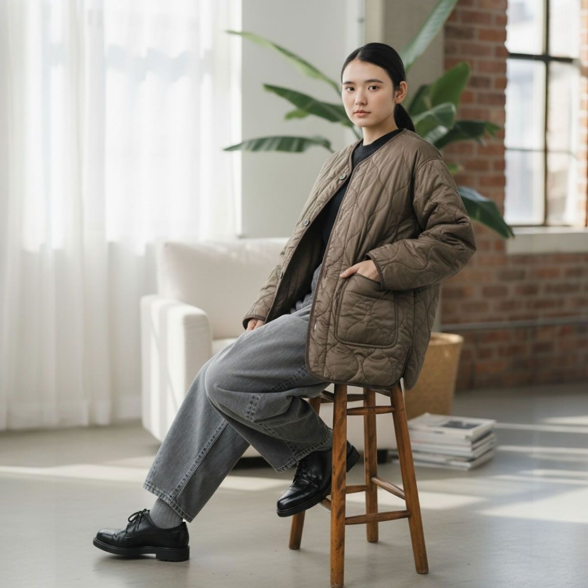 JOHNBULL ジョンブル 3WAYライナー付き M-65 ショートモッズコート