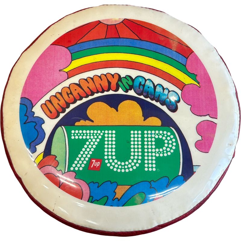 レア! 1969年 セブンアップ バースツール ピーターマックス 7up レア! 1969年 セブンアップ バースツール ピーターマックス 7up