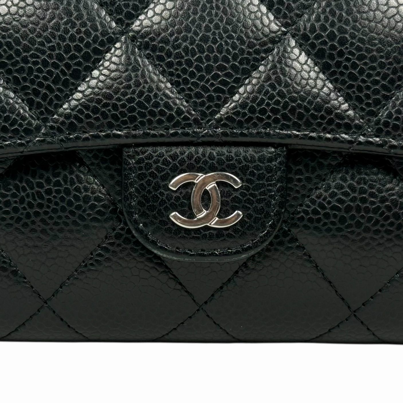 CHANEL】 シャネル マトラッセ ロングフラップウォレット AP0241 