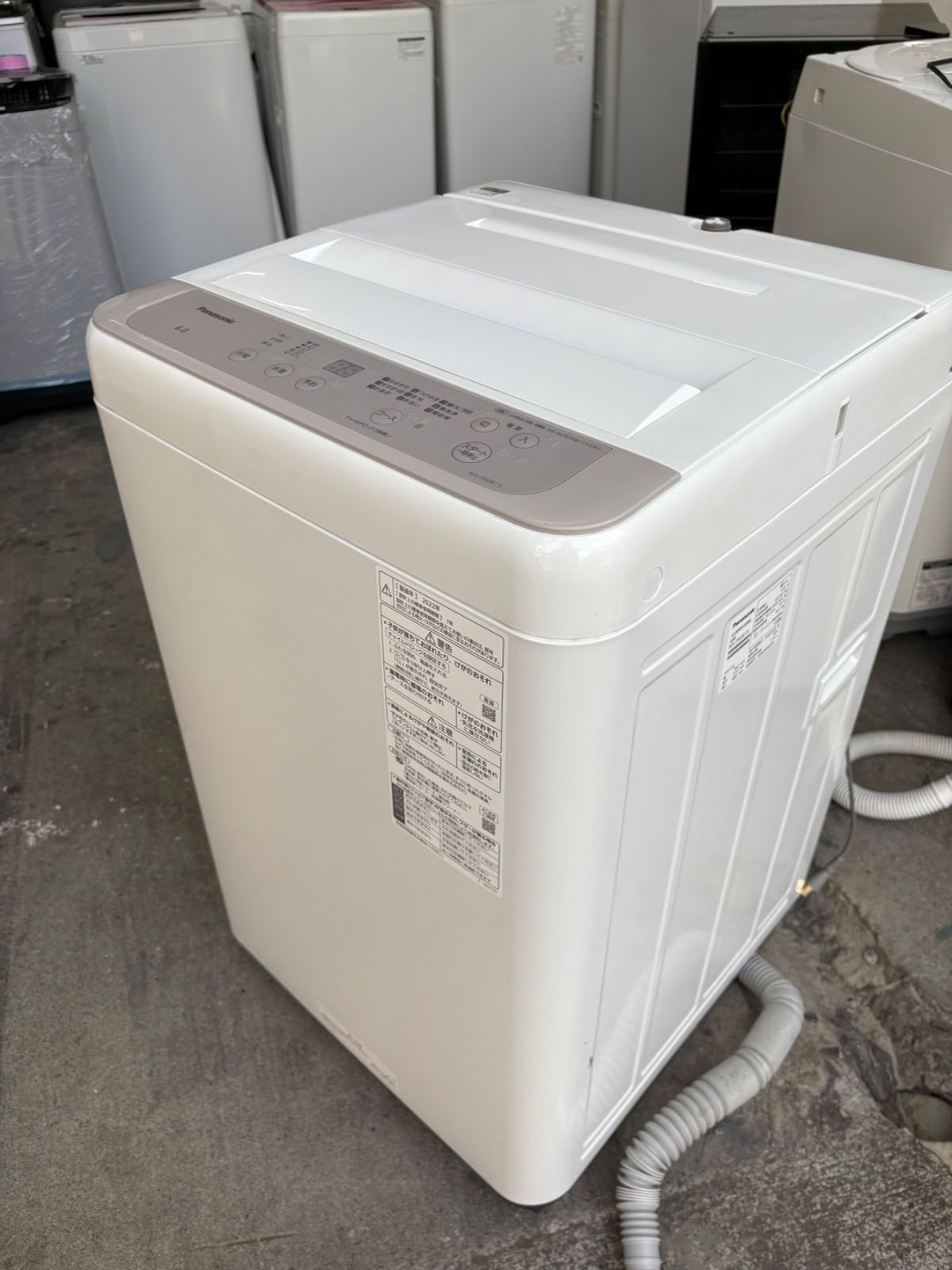 Panasonic 6 0 縦型洗濯機 製 NA F 60 B 15