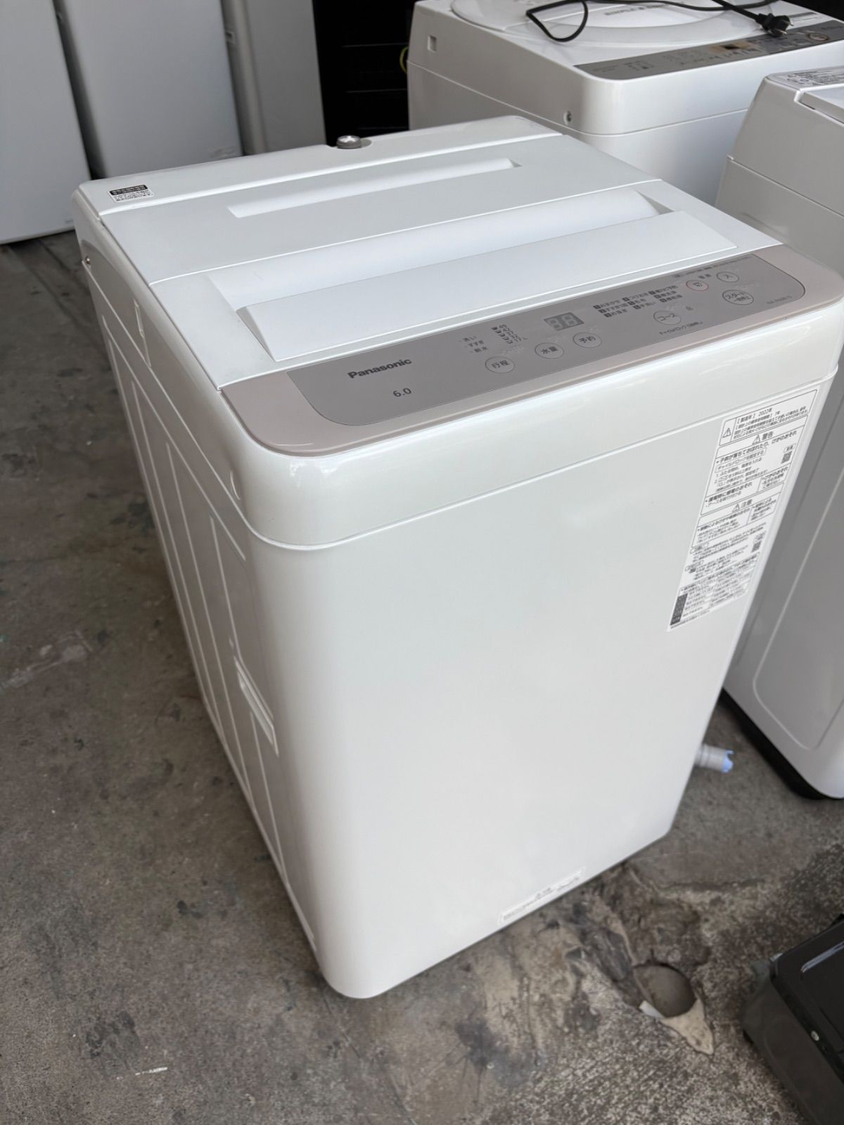 Panasonic 6 0 縦型洗濯機 製 NA F 60 B 15