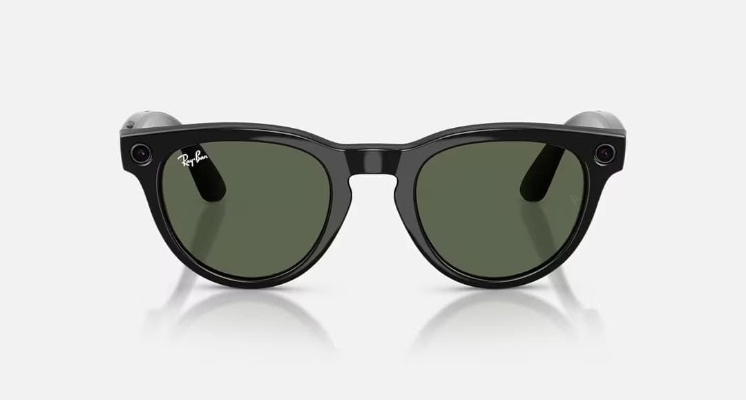 Rayban meta Headliner Gen 2 50-51 レイバン メタ サングラス シャイニーブラック ヘッドライナー G 15グリーン sunglass 第2世代