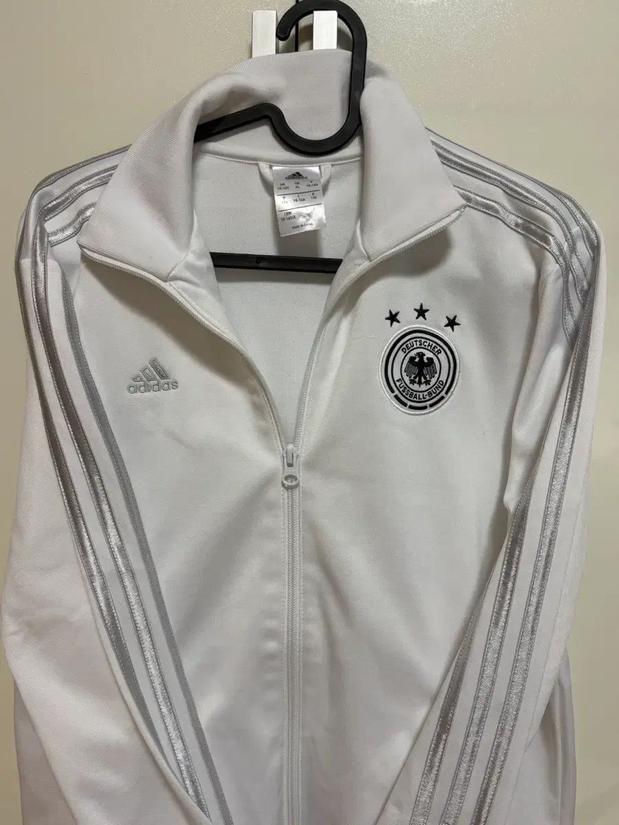 adidas ドイツ軍 白シルバー ジャージ XL