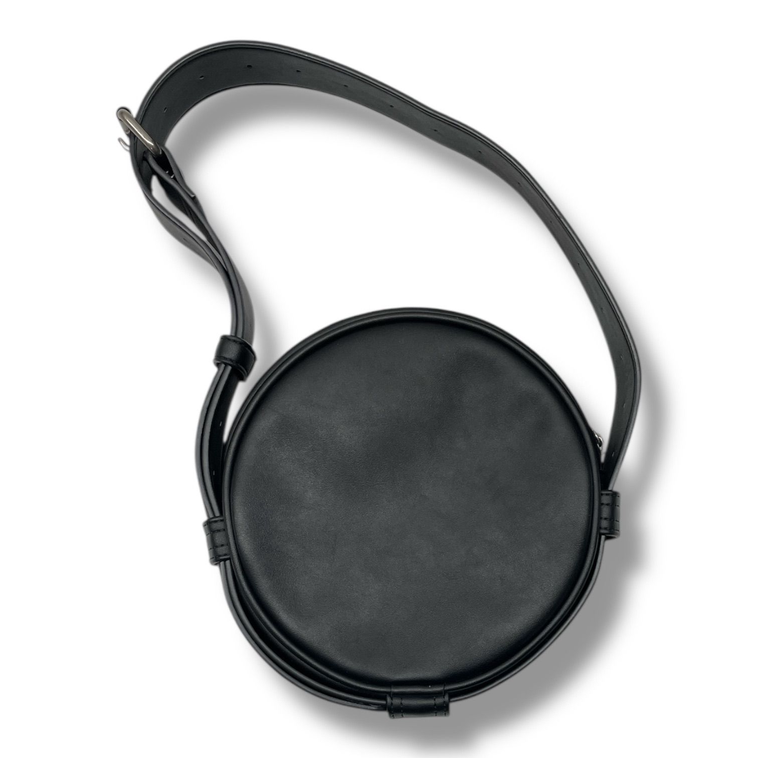 DIESEL ディーゼル Dロゴエンボス ラウンド クロスボディバッグ