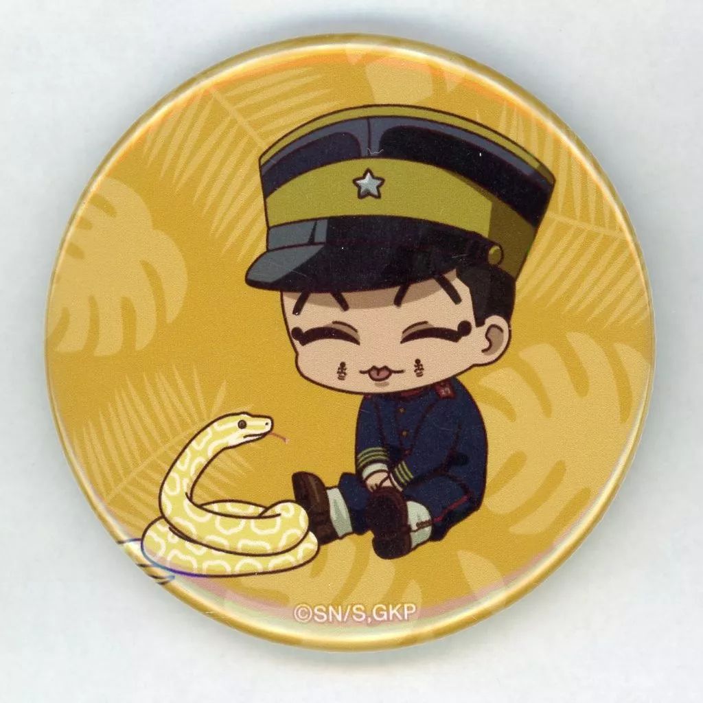 中古】バッジ・ビンズ 宇佐美上等兵 「ゴールデンカムイ×東武動物公園
