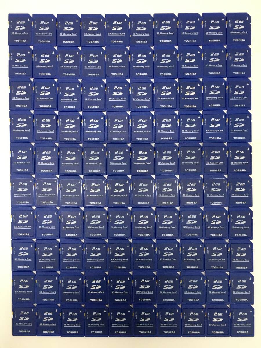 セット SDカード 2 GB TOSHIBA SD-M 02 G メモリーカード 東芝 SDメモリーカード 大量