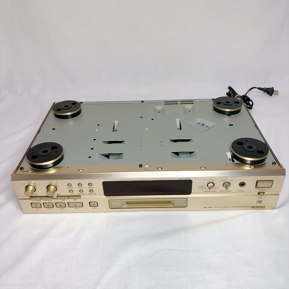 美品】MDデッキ DENON DMD-800 MDデッキ MDレコーダー 光デジタル入