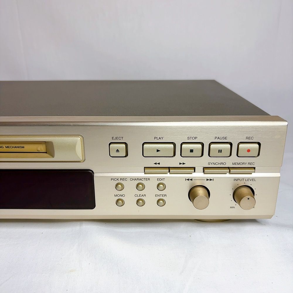 美品】MDデッキ DENON DMD-800 MDデッキ MDレコーダー 光デジタル入