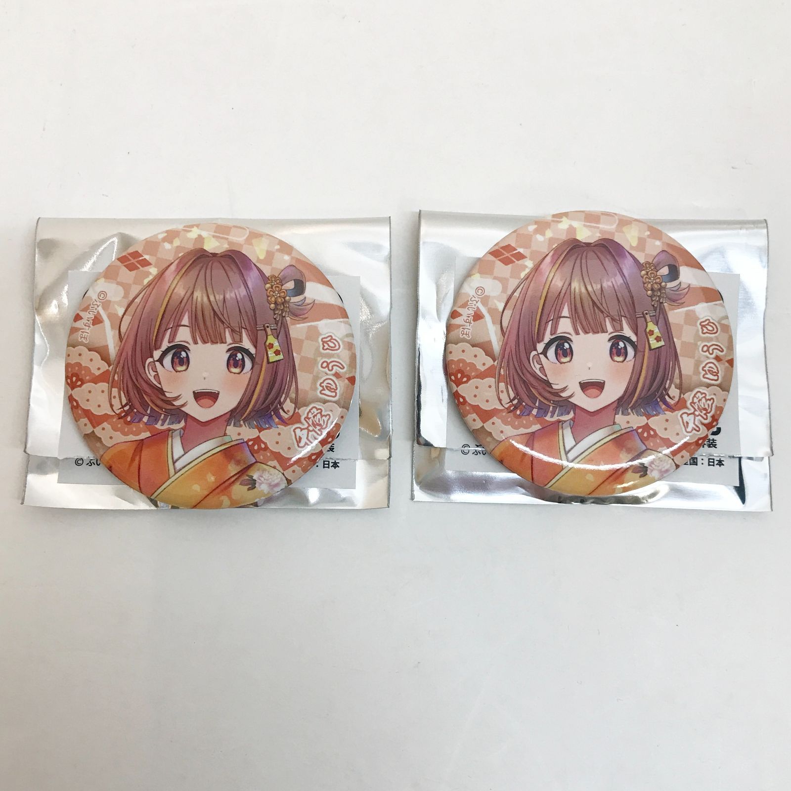 広店】2個 千燈ゆうひ 年末カウントダウン2024 缶バッジ ぶいすぽっ