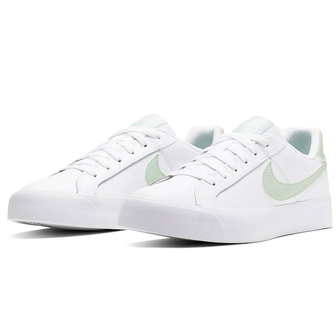 ナイキ コート ロイヤル AC W COURT ROYALE スニーカー シューズ ホワイト ピスタチオフロスト AO 2810-111 日本 24.0 cm