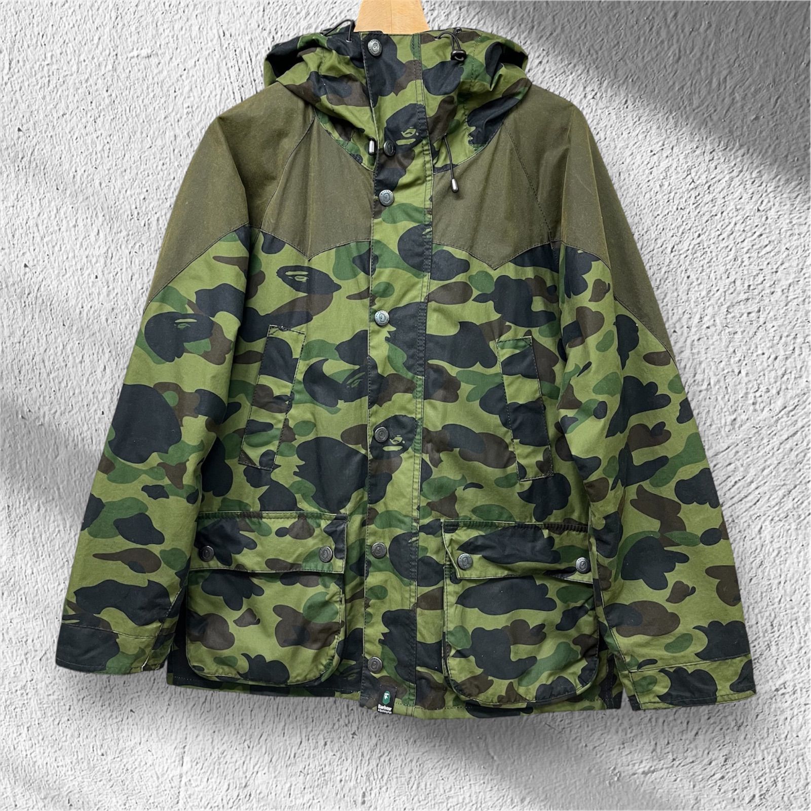 BARBOUR X A BATHING APE BAPE® 1ST CAMO BEDALE JACKET コラボ 迷彩