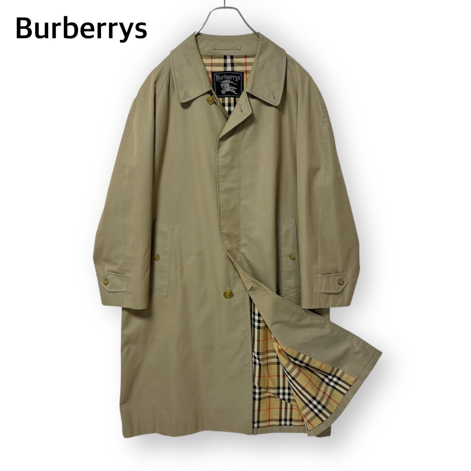 バーバリーズ BURBERRYS ステンカラーコート バルマカーンコート 90s