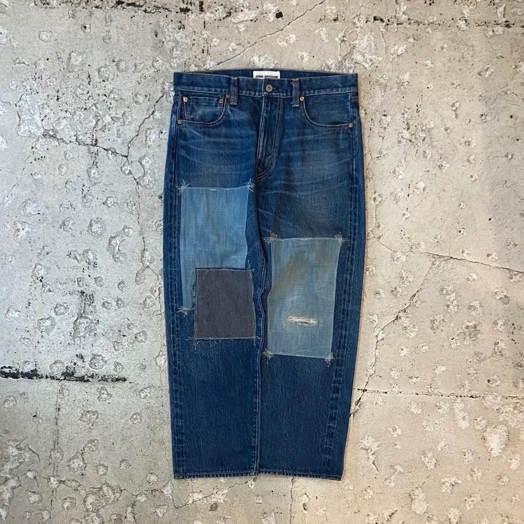 JUNYA COMME des GARCONS ジュンヤワタナベ コムデギャルソン AD 2020 パッチワーク デニムパンツ