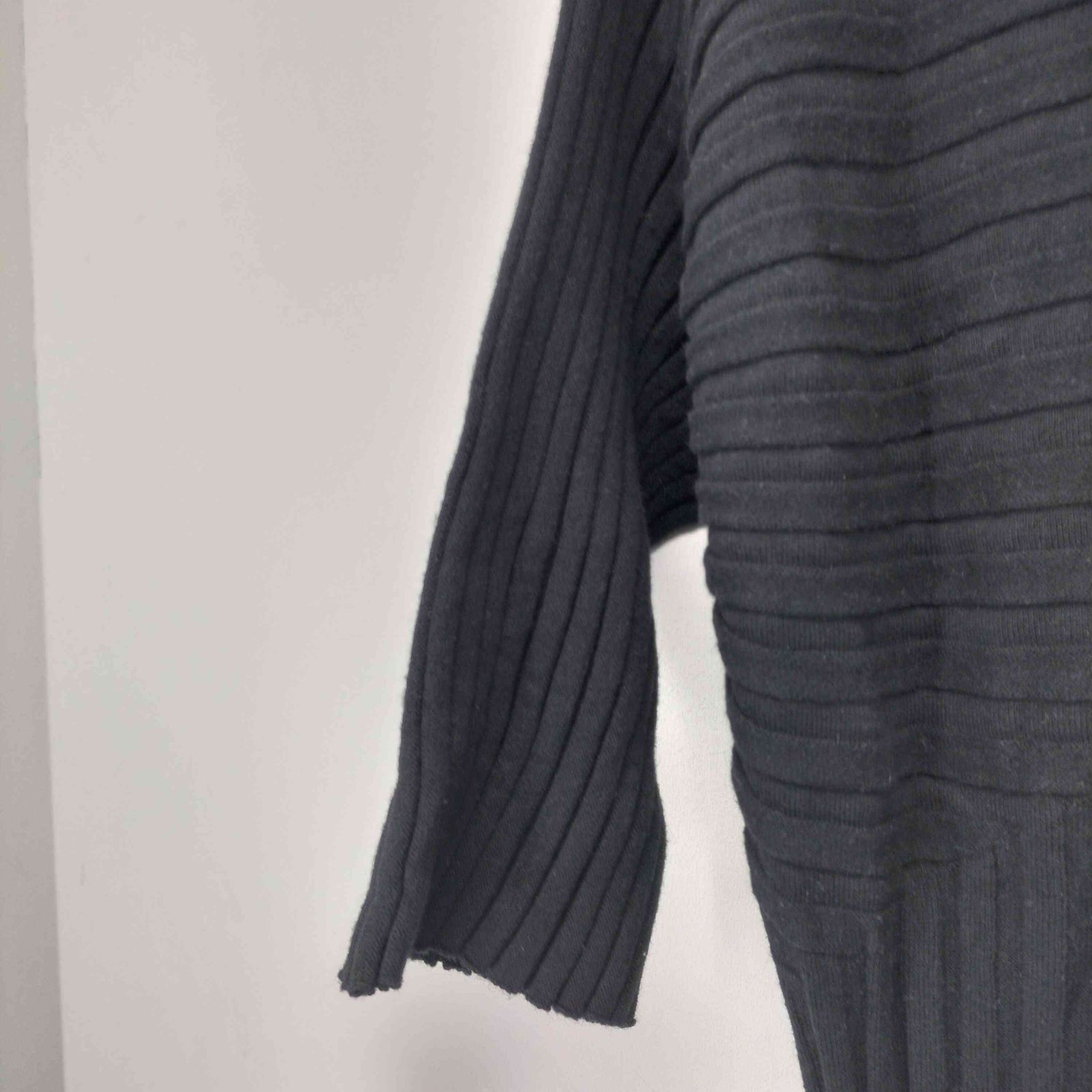 【美品】ISSEYMIYAKE コットン　カシミヤ　ニット　ワンピース イッセイミヤケ ISSEY MIYAKE カシミヤ コットン ニット ワンピース