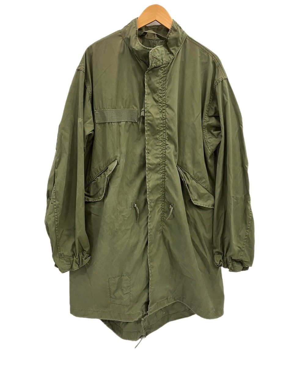 ミリタリー Military 70 s 70年代 US ARMY 米軍実物 アメリカ軍 M-65 M 65 フィッシュテール モッズコート シェル ブラスジップ VINTAGE ヴィンテージ X-SMALL-REGULAR 101 MT-5418