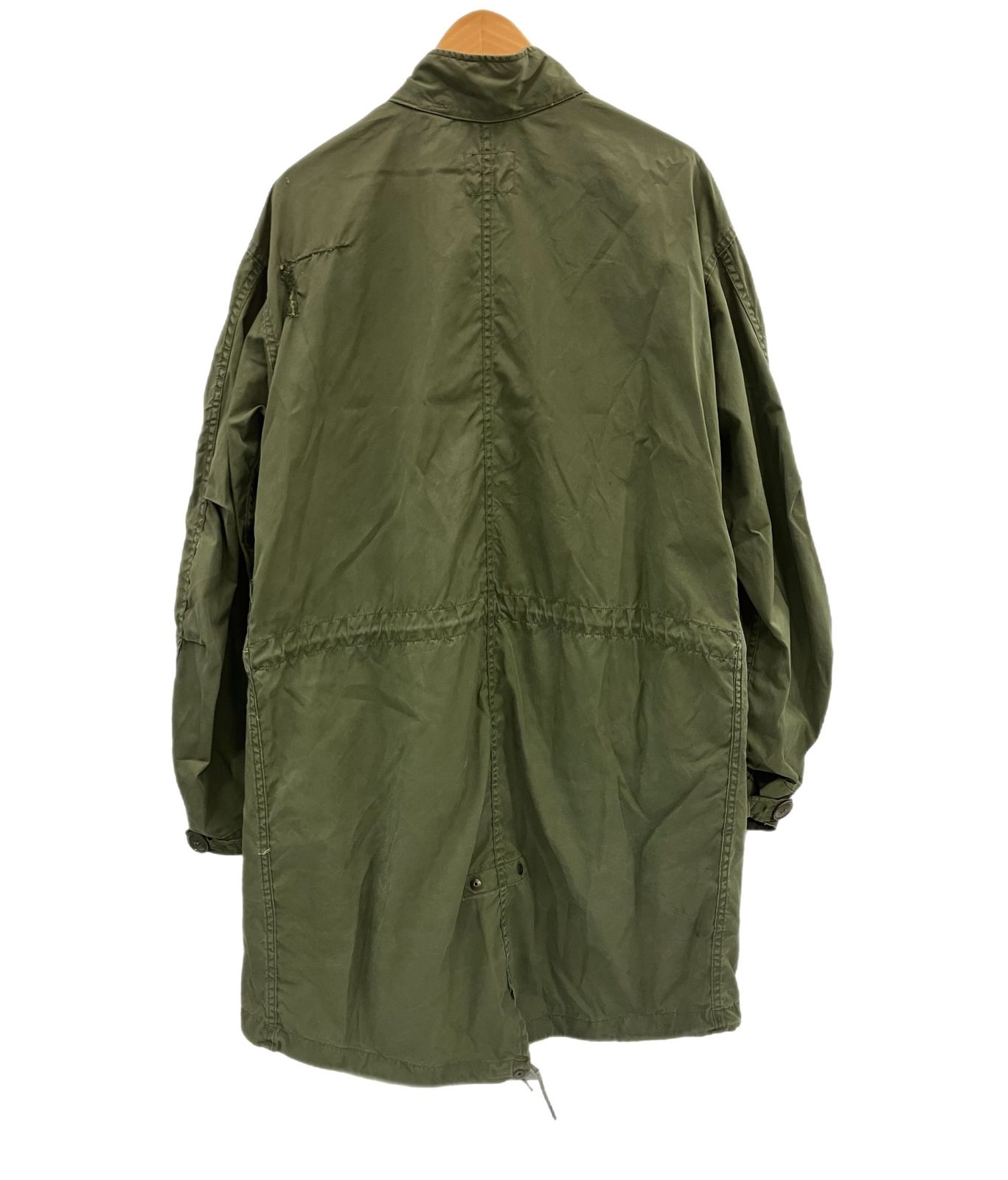 ミリタリー Military 70 s 70年代 US ARMY 米軍実物 アメリカ軍 M-65 M 65 フィッシュテール モッズコート シェル ブラスジップ VINTAGE ヴィンテージ X-SMALL-REGULAR 101 MT-5418