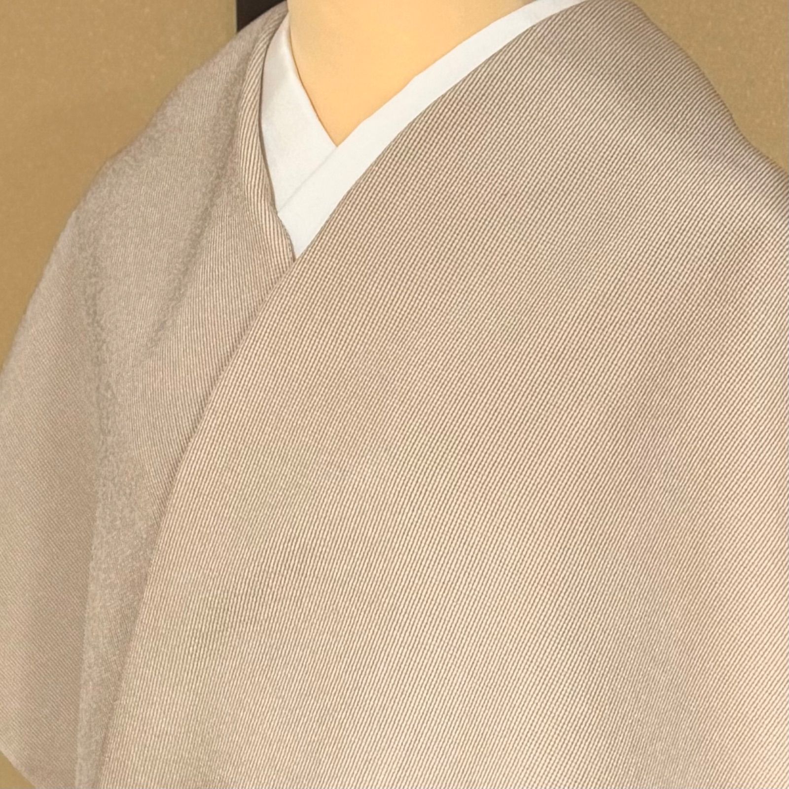 本塩沢お召 微塵縞 大丸織物 0243