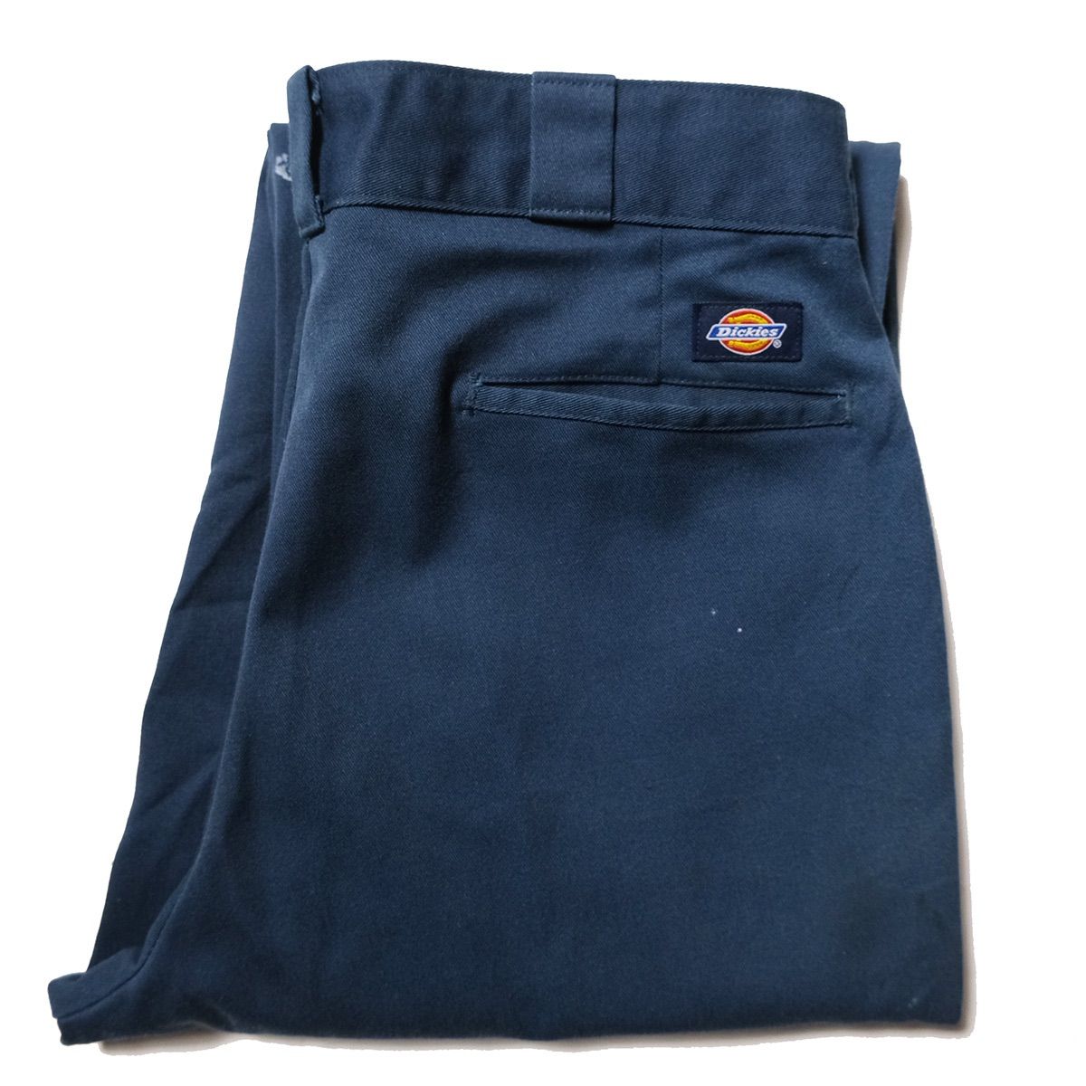 Dickiesディッキーズ　90s 874ワークパンツ　紺 30×29相当古着. 90s Dickies 874 ワークパンツ ディッキーズ ネイビー 35×30 USA製 (