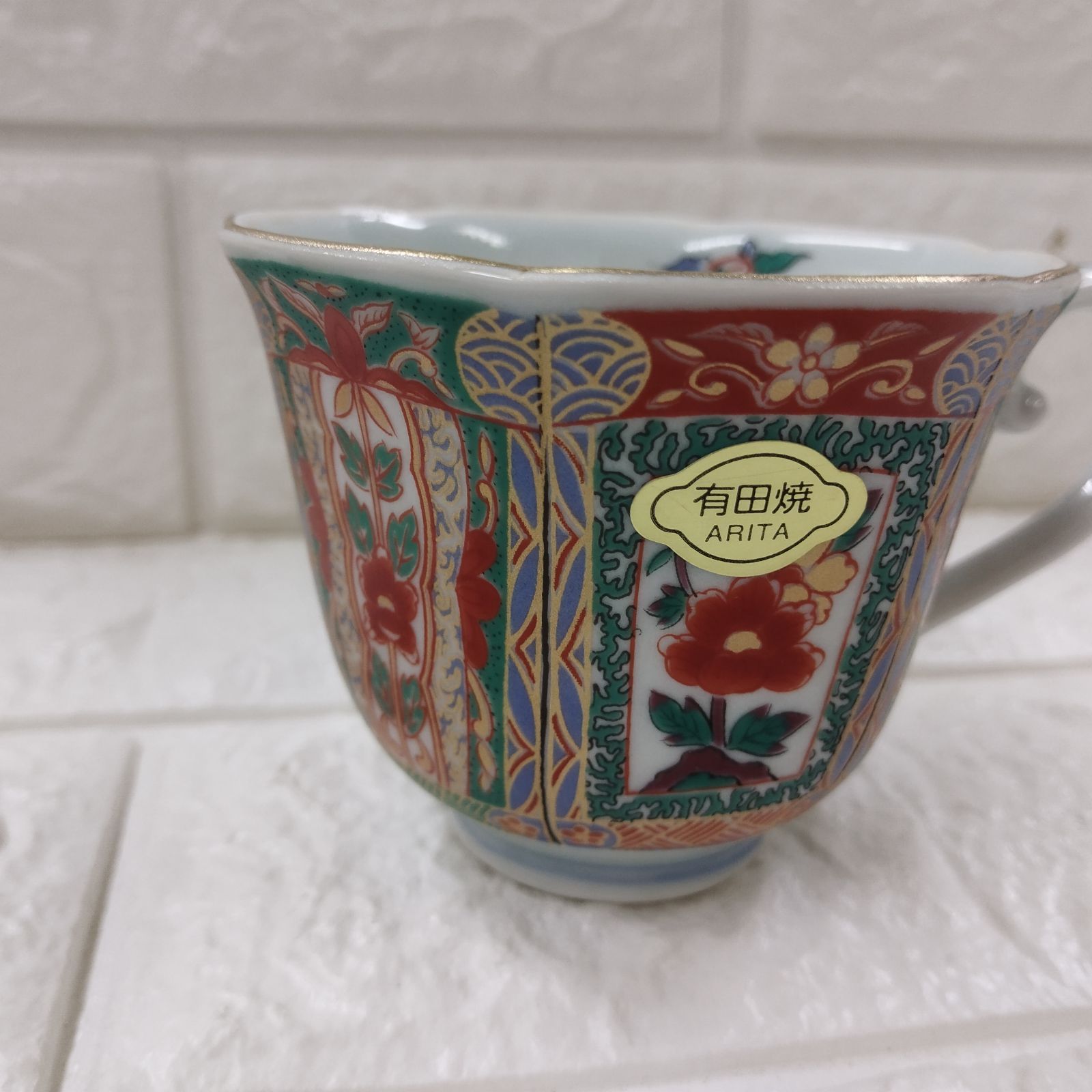 有田焼 古伊万里 仁祥窯 3客セット カップ - メルカリ