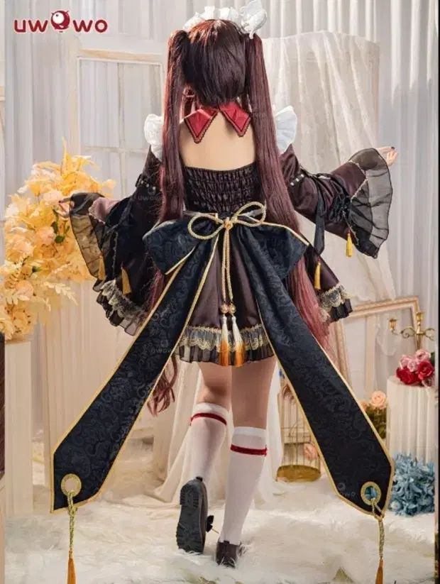 み ウオショップ 胡桃 メイド服 コスプレ服