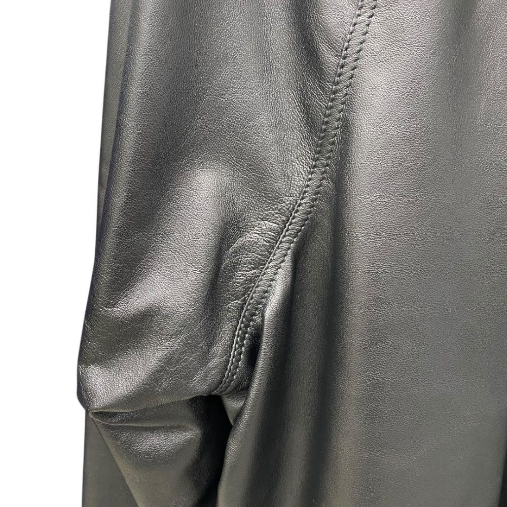 OMAR AFRIDI 23SS スタッズ レザージャケット サイズ46 ブラック