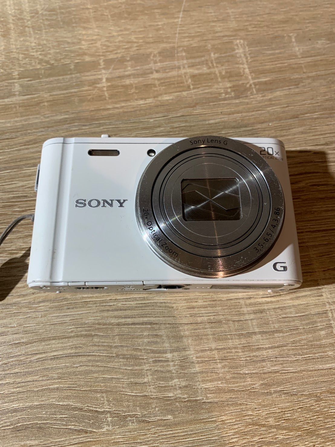 6864 Sony Cyber-Shot DSC-WX350 ホワイト デジカメ