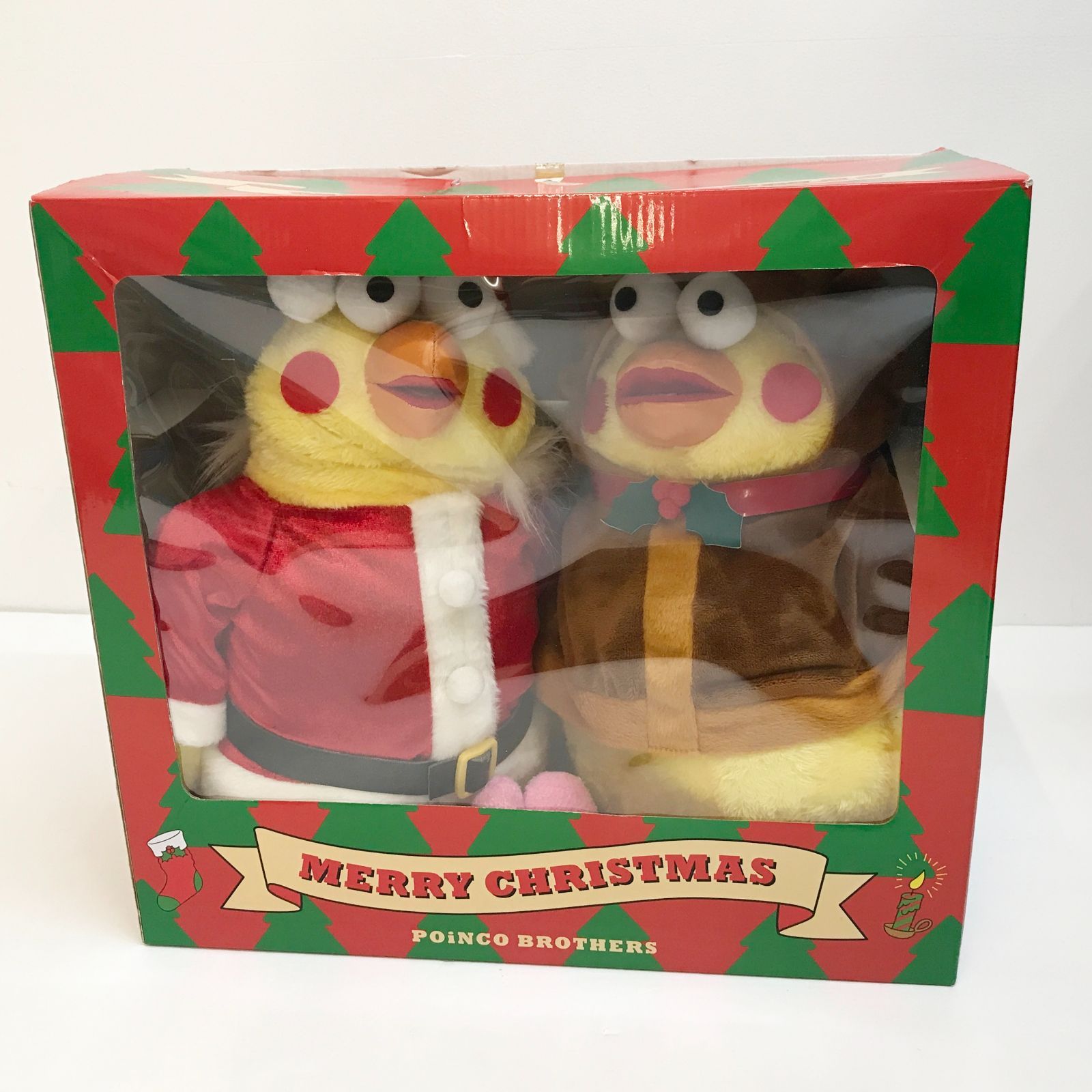 キャラクターグッズ 【広店】ポインコ兄弟 クリスマス 2019 ぬいぐるみ