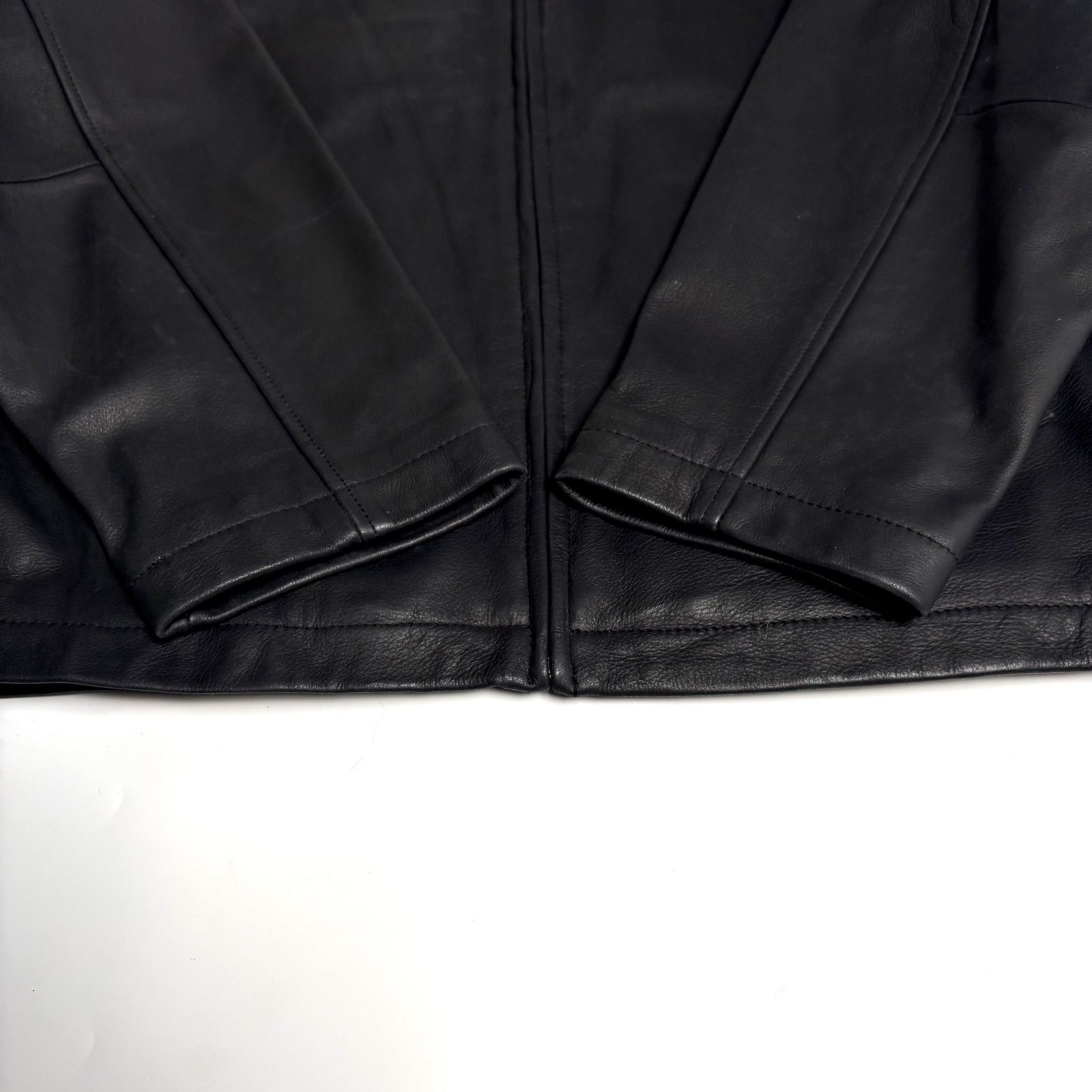 本革】BROOKS SPORT レザージャケット 黒 L SPORT - メルカリ