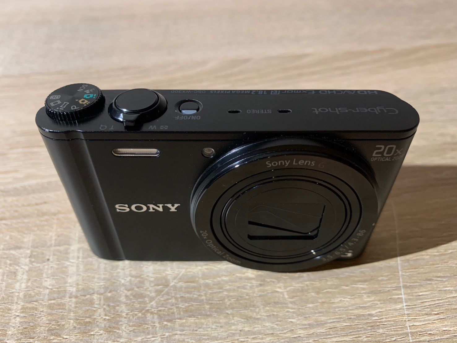 6866 Sony ソニー Cyber-shot DSC-WX300 ブラック ジャンク品 デジカメ