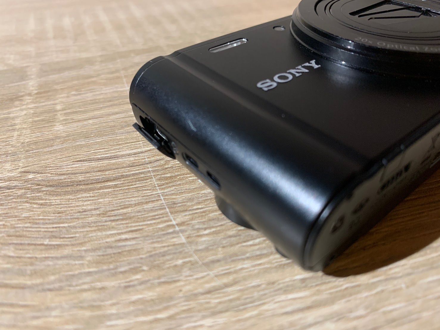 6866 Sony ソニー Cyber-shot DSC-WX300 ブラック ジャンク品 デジカメ