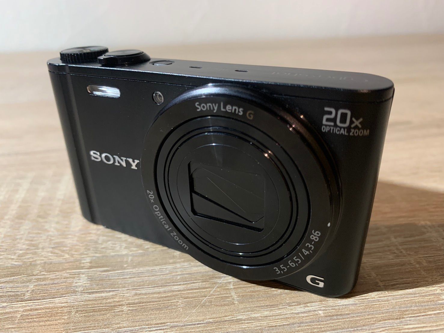 6866 Sony ソニー Cyber-shot DSC-WX300 ブラック ジャンク品 デジカメ
